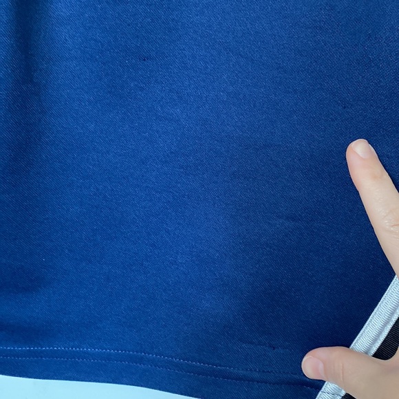 Vintage 90s Maple Leafs Nike Team NHL Shorts Men Small Blue Black Toronto Logo - Picture 16 of 16